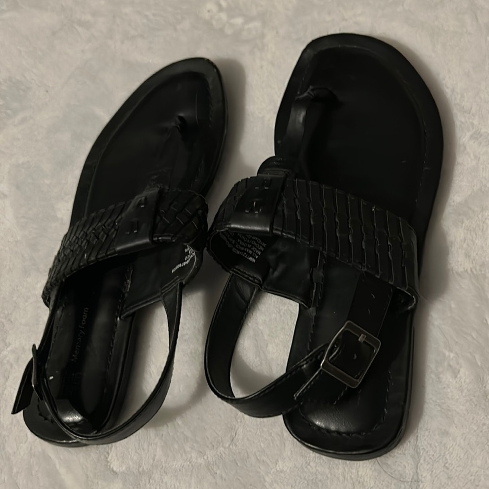Black sandals